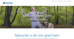 Desktop Screenshot of isittimeforbeer.com